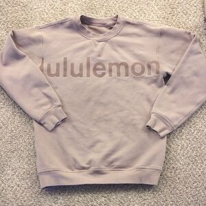 Lululemon All Yours Crew Neck Graphic Sweater